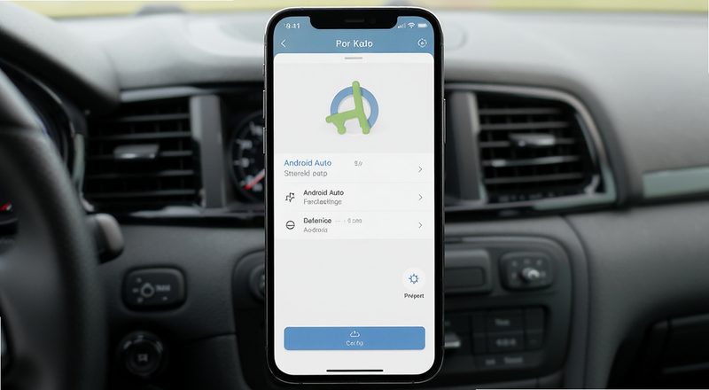 手机端Android Auto无线连接设置界面预览图