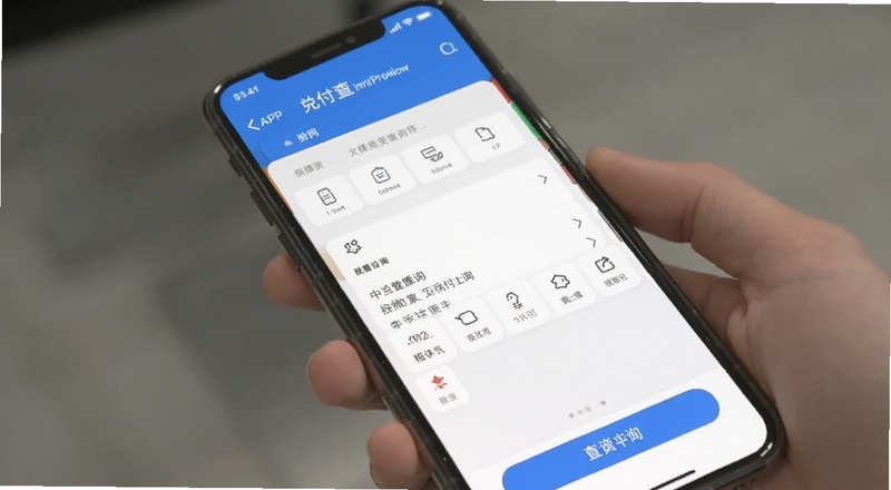 手机APP兑付查询页面截图预览图