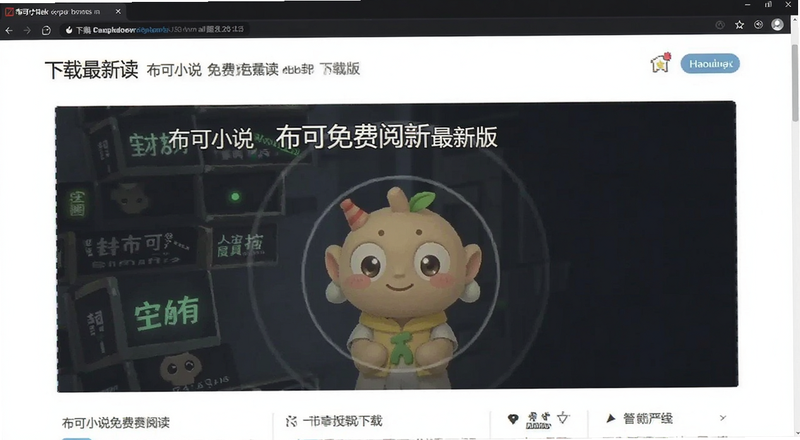 布可小说免费阅读最新版下载页面截图