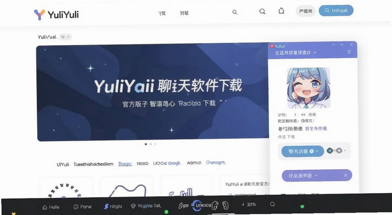 YuliYuli ai聊天软件官方版下载页面预览图