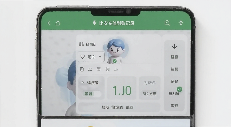 比安充值到账记录截图预览图