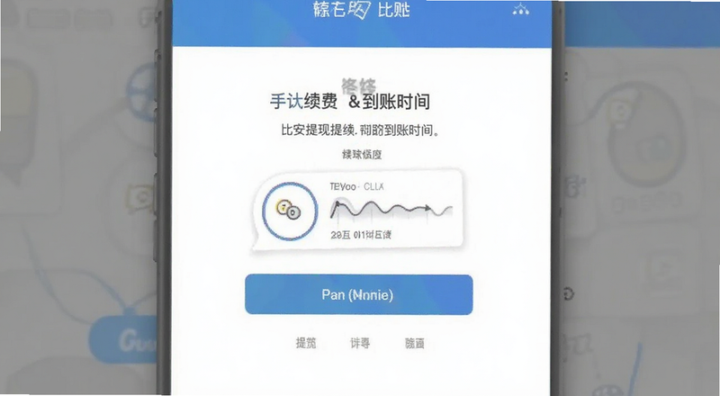 比安提现页面手续费和到账时间展示图