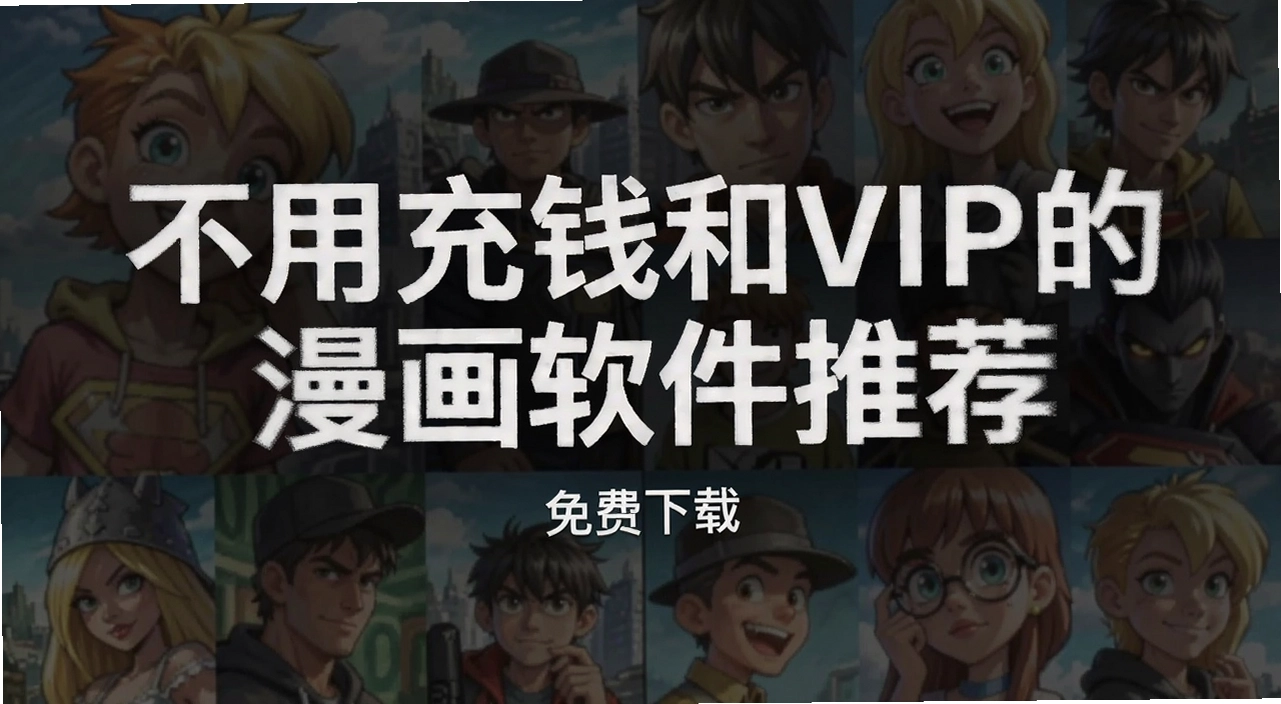 不用充钱和vip的漫画软件推荐