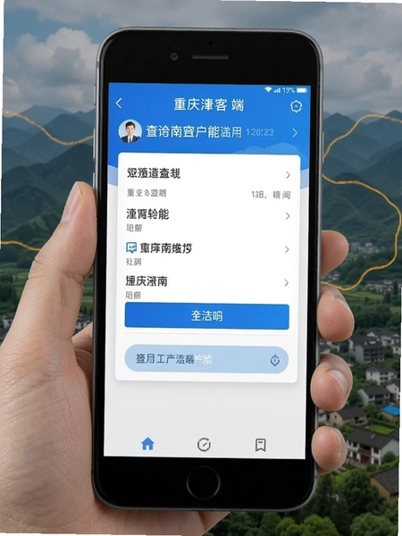 重庆潼南客户端周边查询功能界面预览图