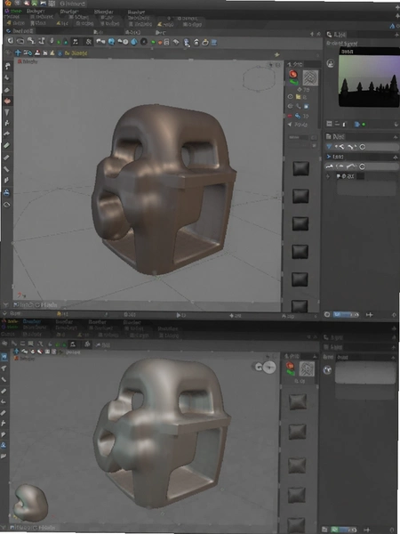 Blender��ά��ģ���ʵƹ�Ԥ��ͼ