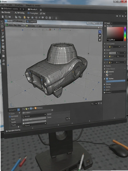 Blender��ά��ģ��ʽ�������