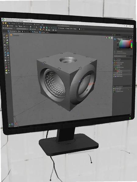 Blender��ά��ģ���ʽ���뵼��ʾ��ͼ