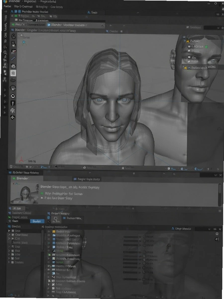 Blender��ά��ģ��Ŀ���������ͼ