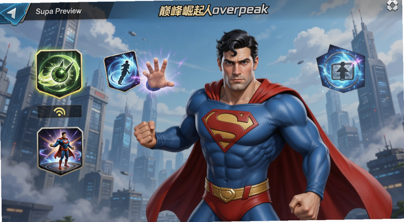 �۷�������overpeak���γ��˽�ɫ���ܽ���Ԥ��ͼ