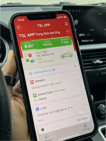 TSLԿ��APP����״̬��ѯҳ��