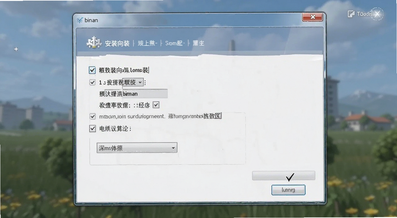binan安装向导勾选选项界面预览图