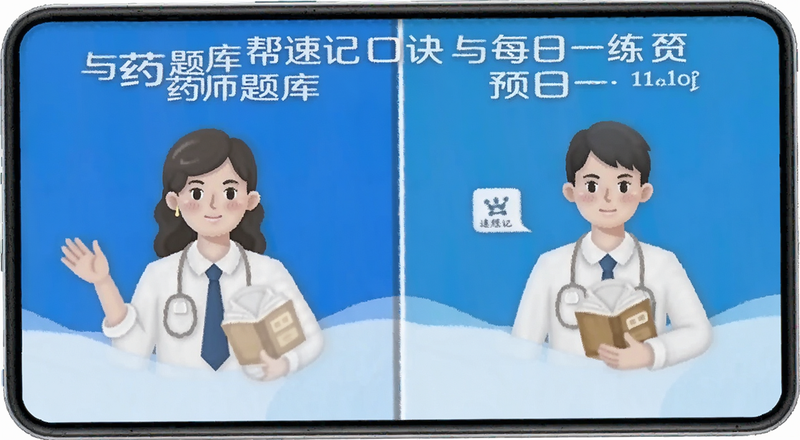 药师题库帮速记口诀与每日一练预览图