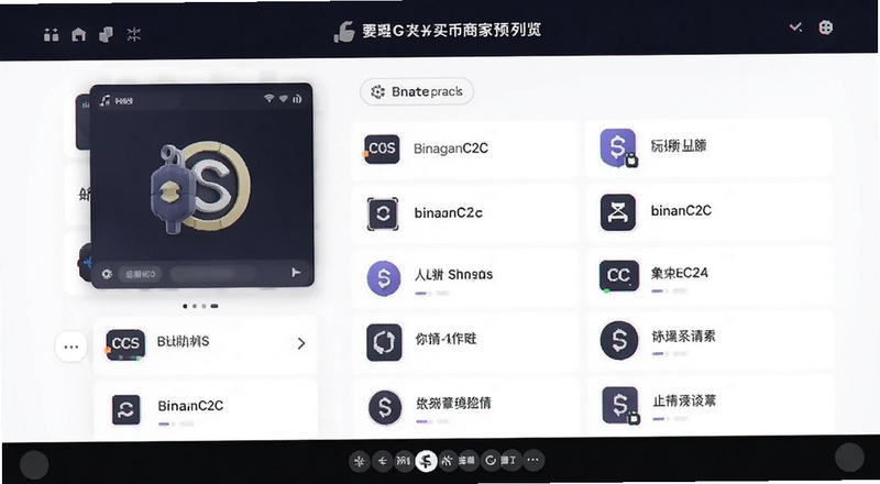 binanC2C买币商家列表预览图