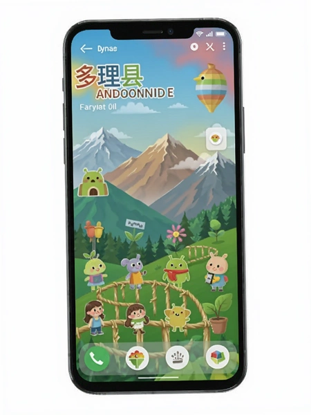 多彩理县安卓手机安装界面预览图