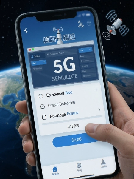 5G卫星实况导航权限设置界面示意图