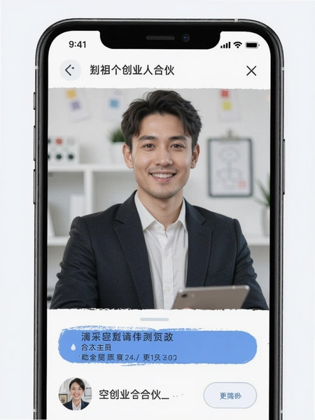 ��ҵ��APP�ϻ��˸�����ҳ