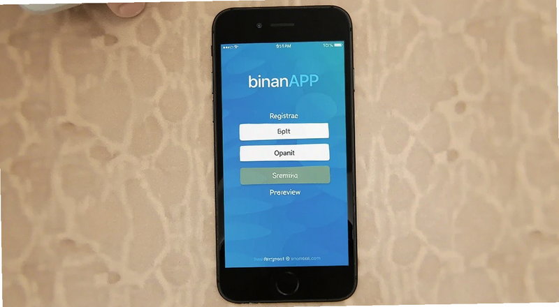 binanAPP注册登录界面操作预览图