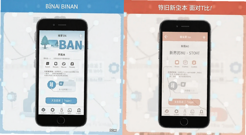binan�¾ɰ汾����Ա�ͼ