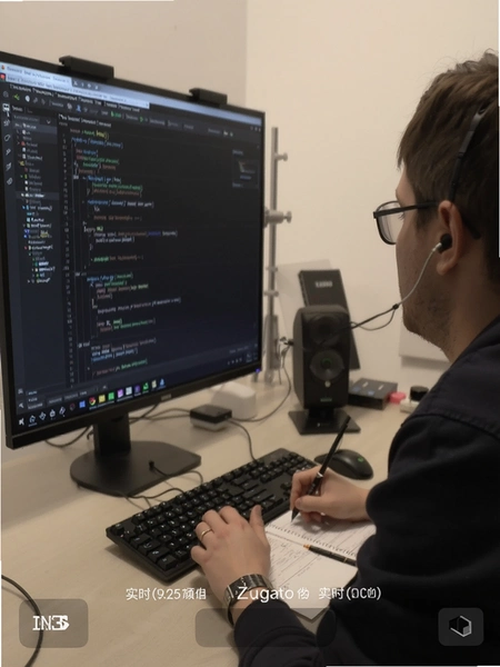 Zugato实时图像传输延迟测试截图