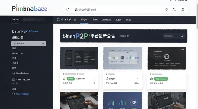 binanP2Pƽ̨���¹���ҳ���ͼԤ��ͼ