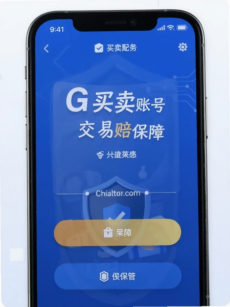 G买卖账号交易包赔保障界面