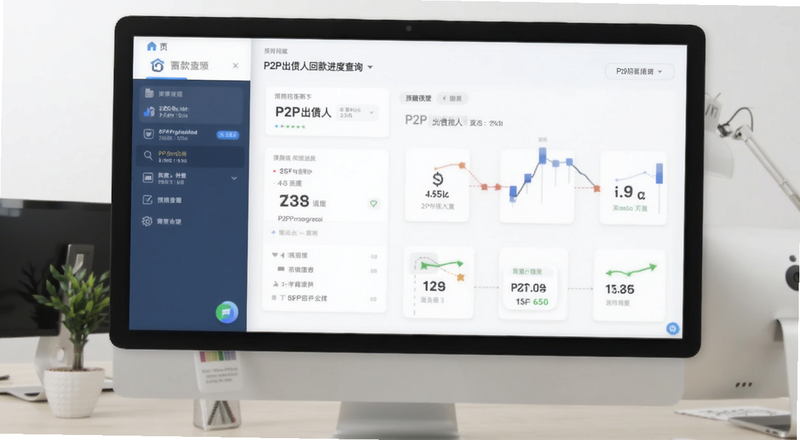 P2P出借人回款进度查询界面预览图