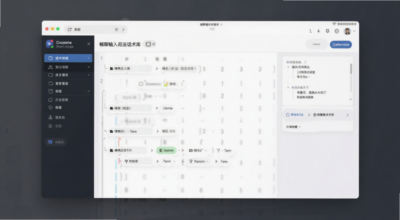 畅聊输入法话术库管理界面预览图