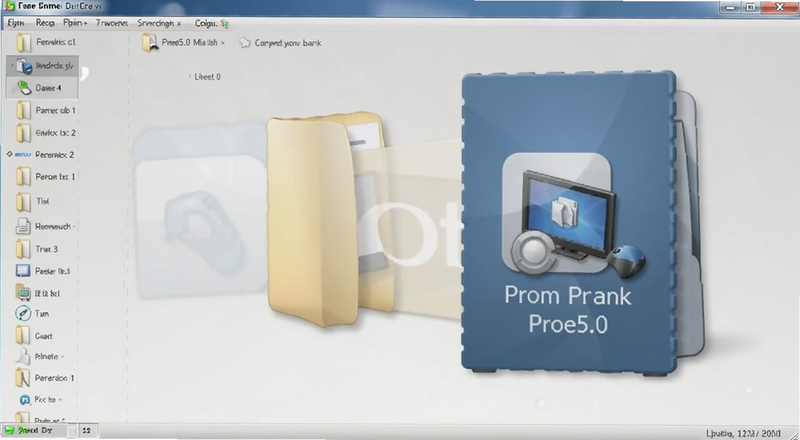Proe5.0最新版安装包解压后的文件夹截图