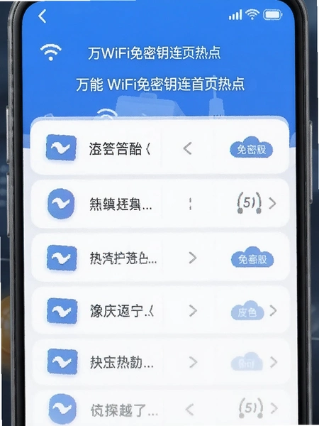 ����WiFi����Կ����ҳ�ȵ��б�����Ԥ��ͼ