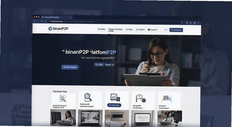 binanP2P平台首页界面预览图