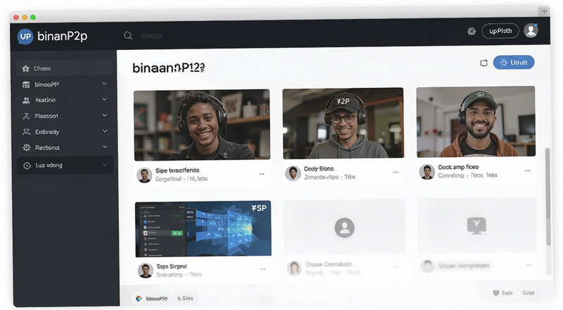 binanP2P用户社区讨论界面预览图