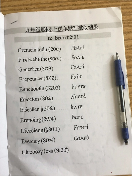 ���꼶Ӣ���ϲ� ����Ĭд���Ľ��