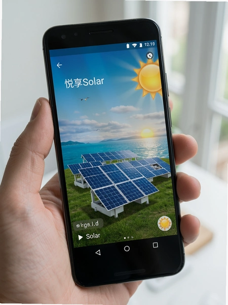 悦享Solar在安卓手机上的运行界面