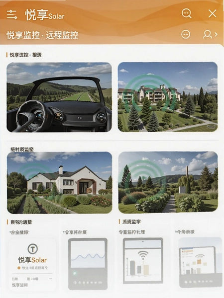 悦享Solar远程监控界面截图