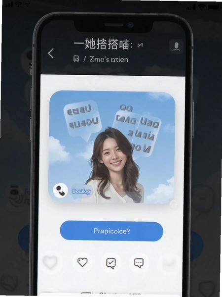 与她软件一键搭讪功能界面预览图