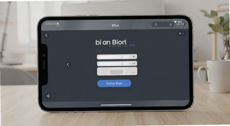 bi an账户登录步骤操作预览图