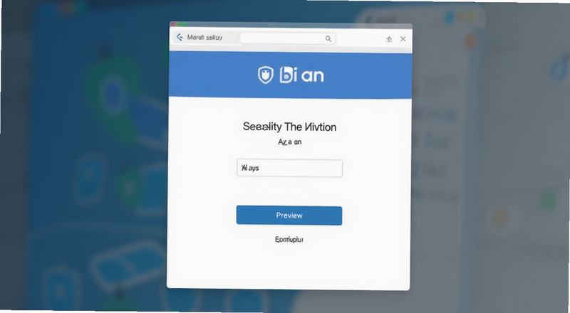 bi an登录安全验证页面预览图