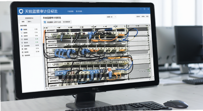 天锐蓝盾审计日志界面预览图