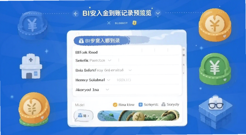 BI安入金到账记录预览图