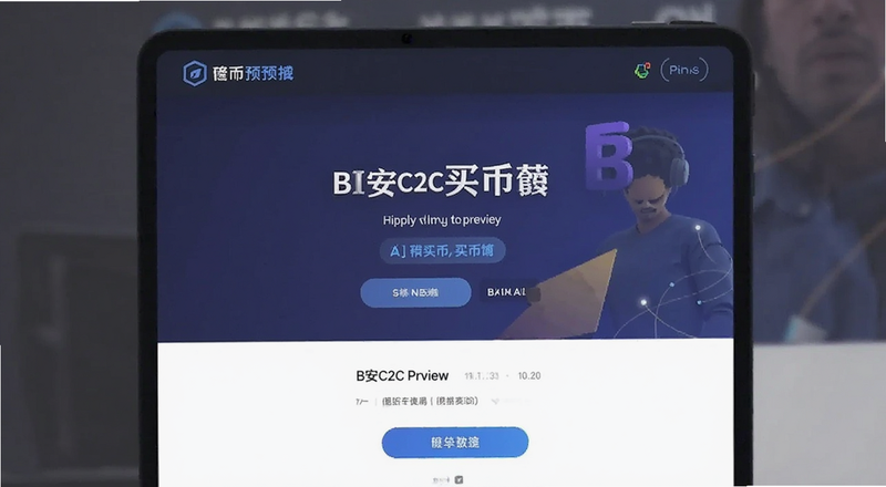 BI安C2C买币页面预览图