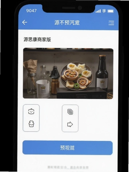 源思康商家版收银开单界面预览图