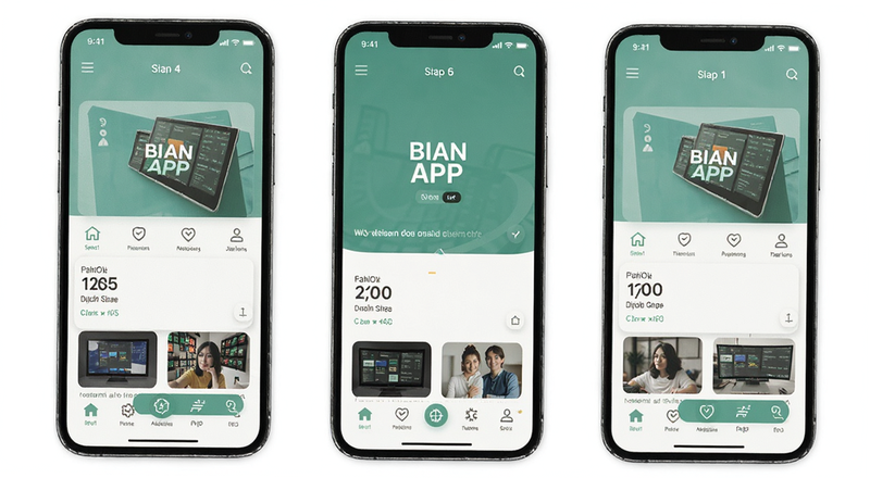 BIAN APP首页界面预览图