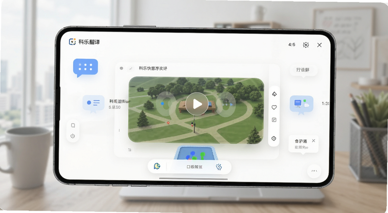 科乐快翻悬浮翻译界面展示图