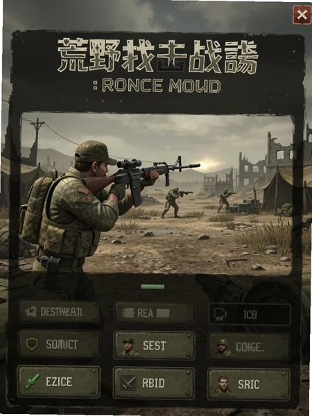 荒野射击战场权限管理界面截图