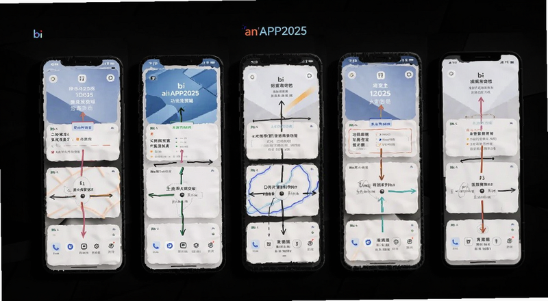 bi anAPP2025手机端主界面功能布局预览图