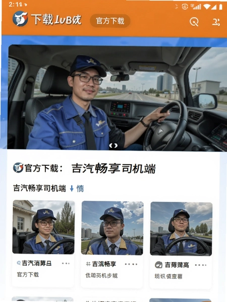 吉汽畅享司机端官方下载页面