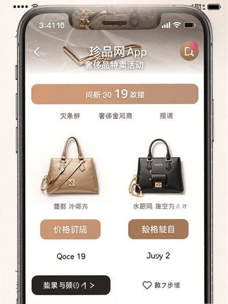 ��Ʒ��APP�ݳ�Ʒ�����ҳ��۸�Ա�չʾͼ