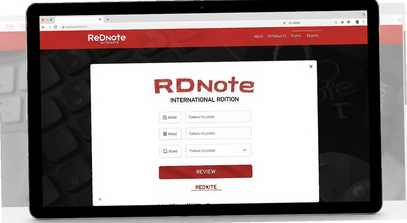 REDnote���ʰ�ע��ҳ��Ԥ��ͼ