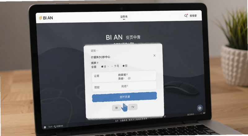 BI AN个人中心设置界面预览图