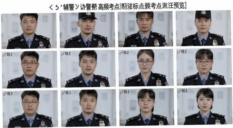 辅警协警高频考点标注预览图